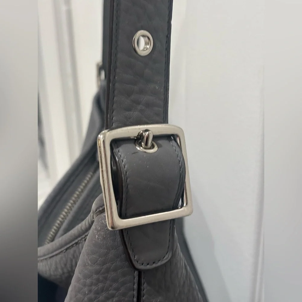 Coach Legacy Silver gray Leather Crossbody